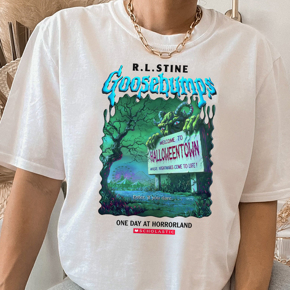 Bundle R.L.Stine Goosebumps Halloween Shirt, Horrorland Shirt, Goosebumps Shirt, Goosebumps Halloween Shirt, Horror Book Shirt 2 AAA