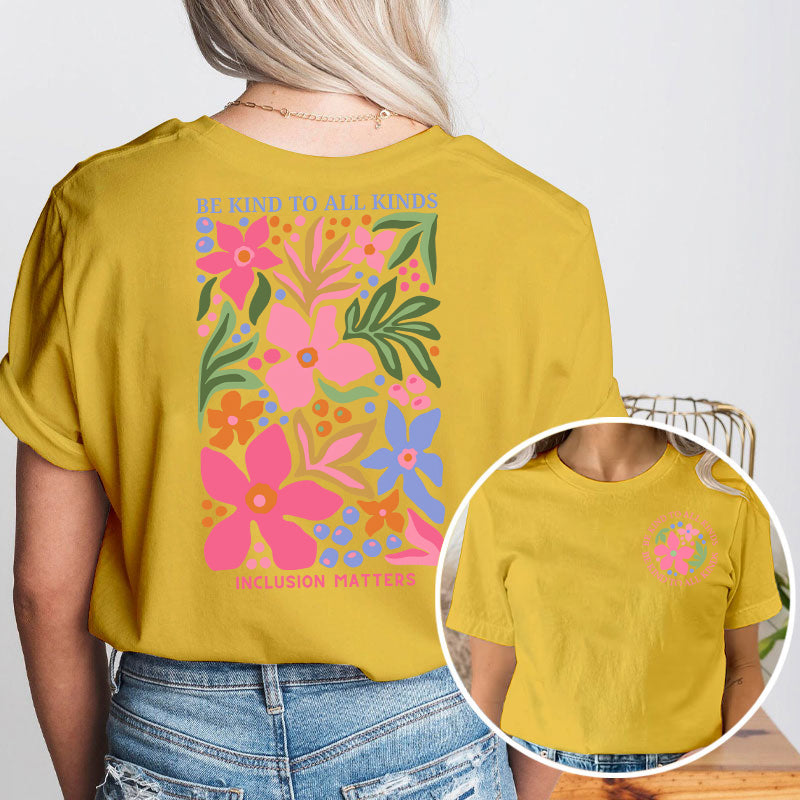 Personalized Prints Fun Instructional Graphics Teacher Two Sided T-Shirt inmy