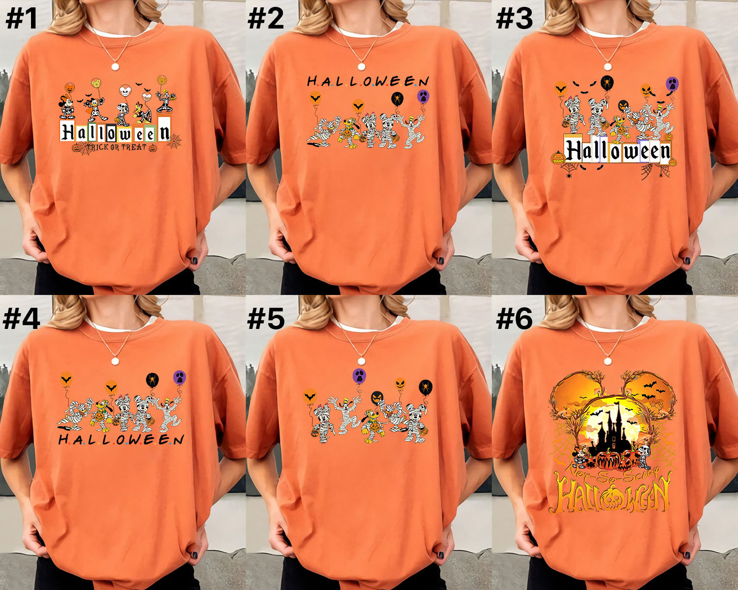 Disney Halloween Shirt, Disney Shirt, Halloween Matching Shirts, Disney Matching Shirts, Disney Trip Shirts, Disneyland Tee DH1907 04
