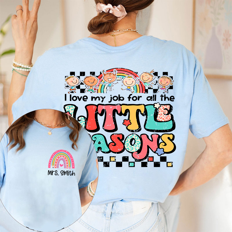 Let Them Misunderstand You Judge You Gossip About You Teacher Two Sided T-Shirt 2MAT68