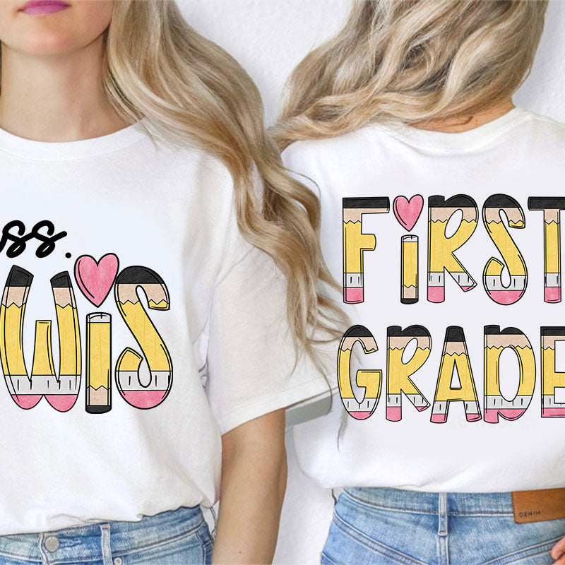 Remember That You Matter Teacher Two Sided T-Shirt 2MAT68