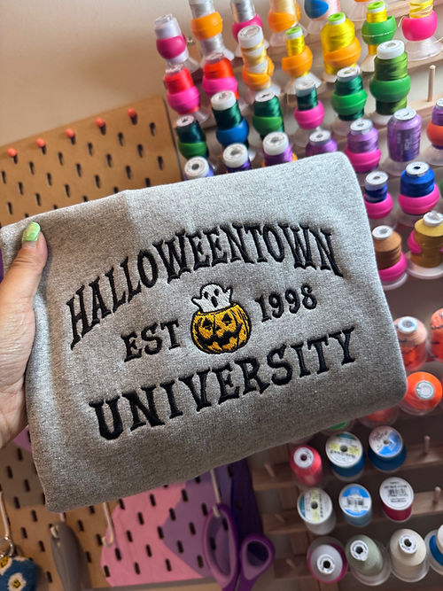 Embroidered Halloweentown Sweatshirt EMHA2808