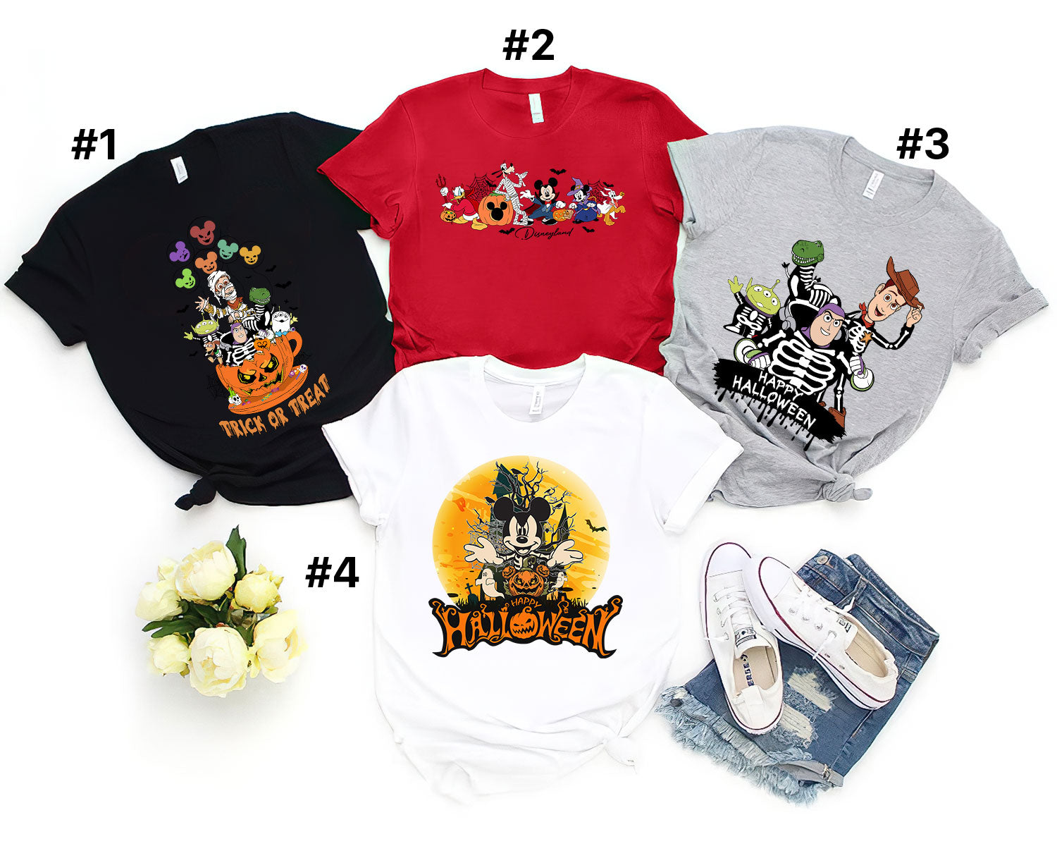 Disney Halloween Shirt, Disney Shirt, Halloween Matching Shirts, Disney Matching Shirts, Disney Trip Shirts, Disneyland Tee DH1907 15