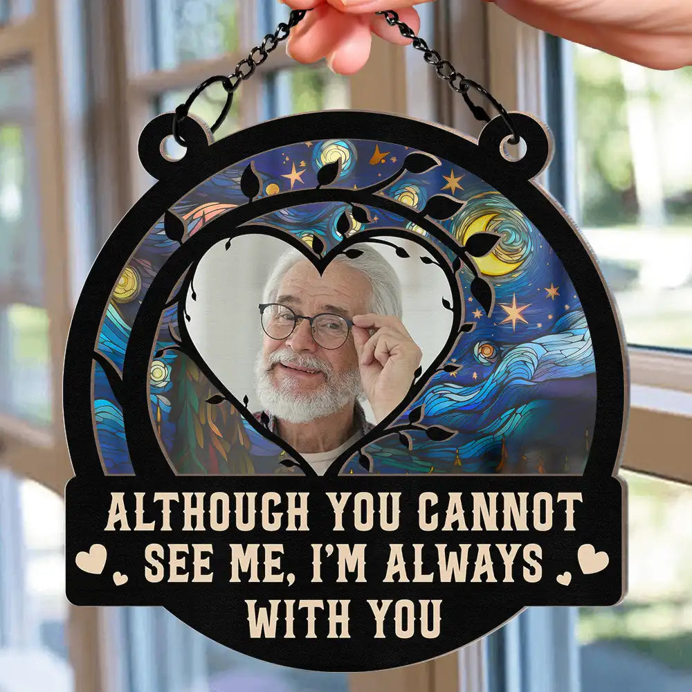 Custom Photo A Limb Has Fallen From The Family Tree - Personalized Window Hanging Suncatcher Ornament ORNA1210