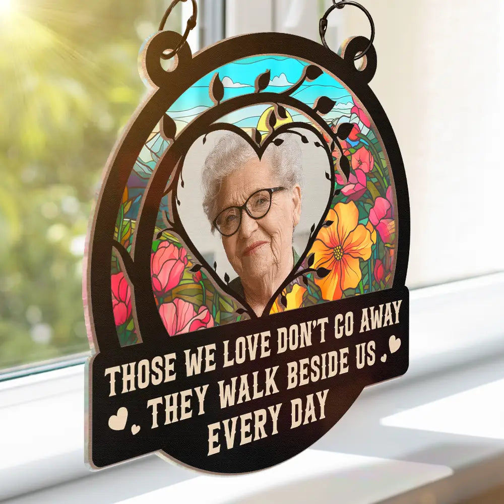 Custom Photo A Limb Has Fallen From The Family Tree - Personalized Window Hanging Suncatcher Ornament ORNA1210