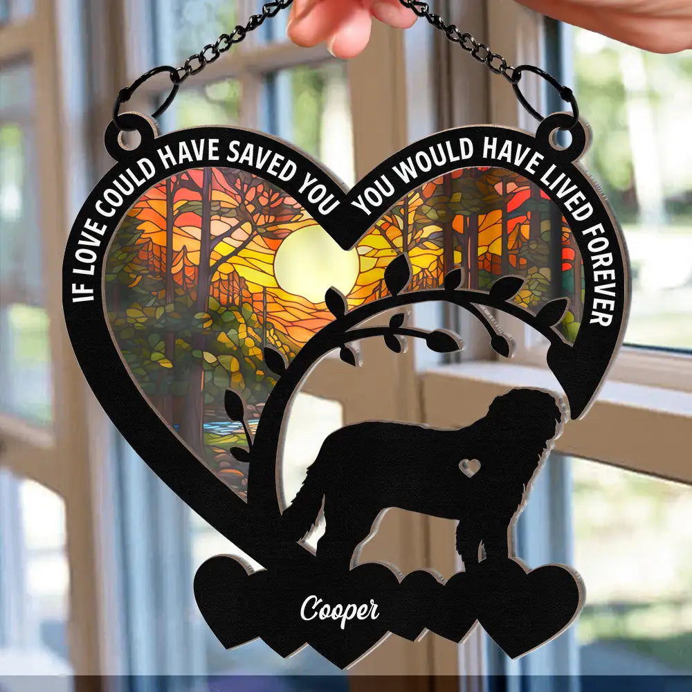 My Favorite Hello And My Hardest Goodbye - Personalized Window Hanging Suncatcher Ornament ORNA1210