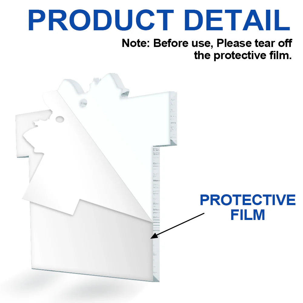 Custom Photo Family Bestie Colleagues Gift Shape - Personalized Custom Shaped Acrylic Ornament ORNA1210