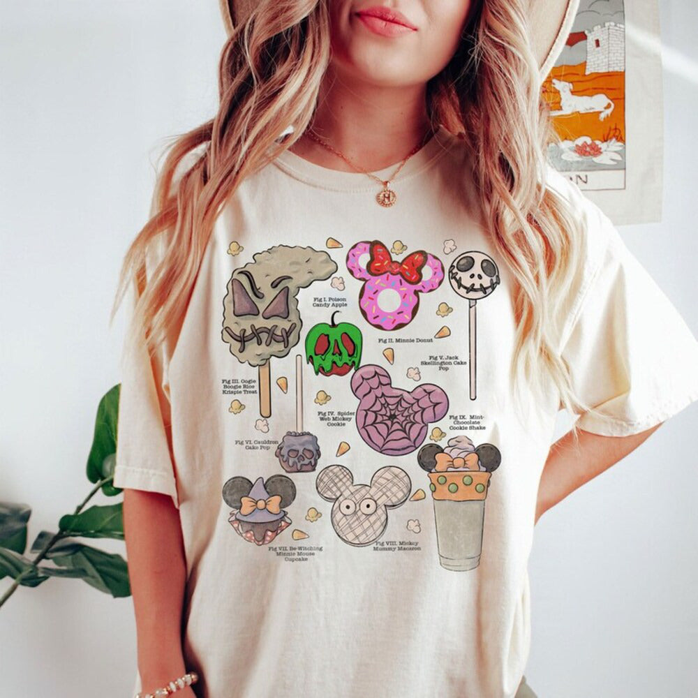 Retro Halloween Poison Candy Shirt, Vintage Halloween Disney, Halloween Family Shirts, Disney Halloween Shirts, Holiday Shirt HL23