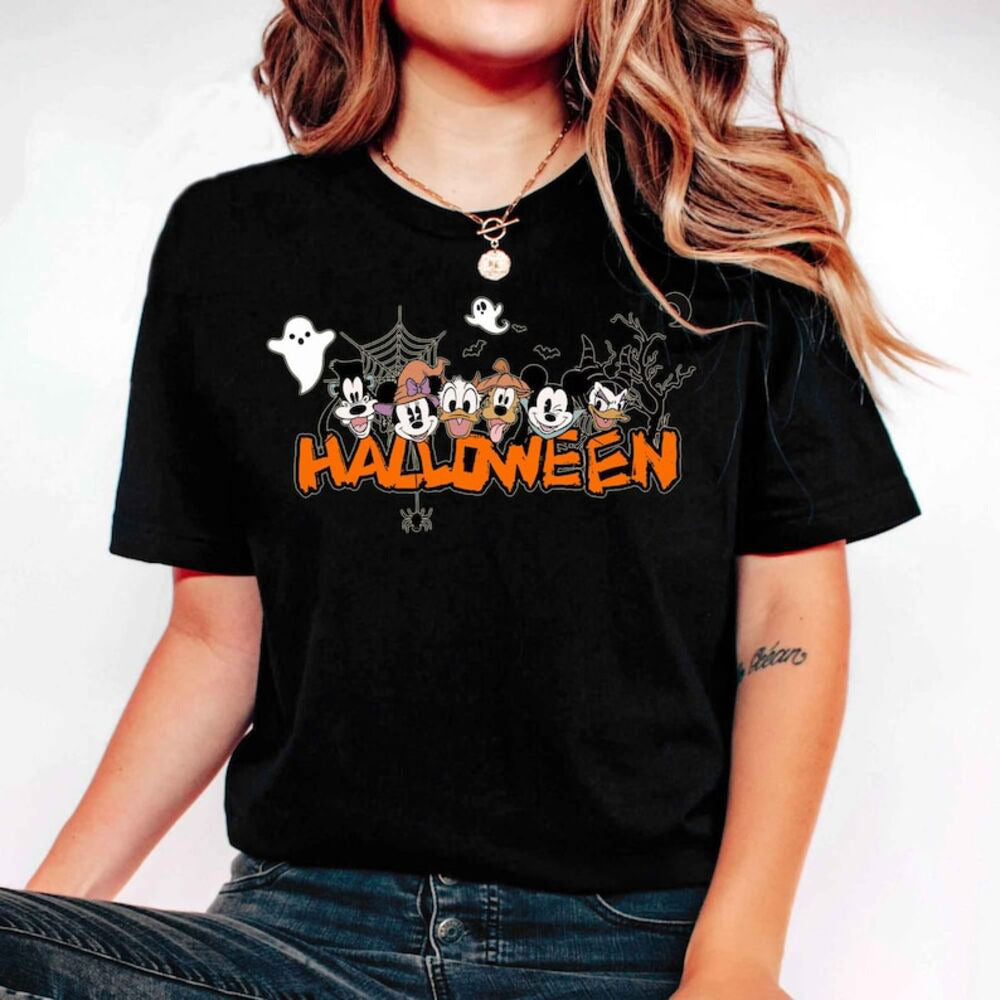 Mickey And Friend Halloween Shirt, Disney Halloween Shirt, Disney Mickey and Friends Halloween Team Shirt HL23