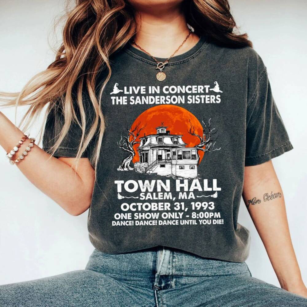 Town Hall Shirt, Sanderson Witch Museum Shirt, Hocus Pocus Shirt, Halloween Town Hall Salem Shirt,Halloween University Shirt HL23