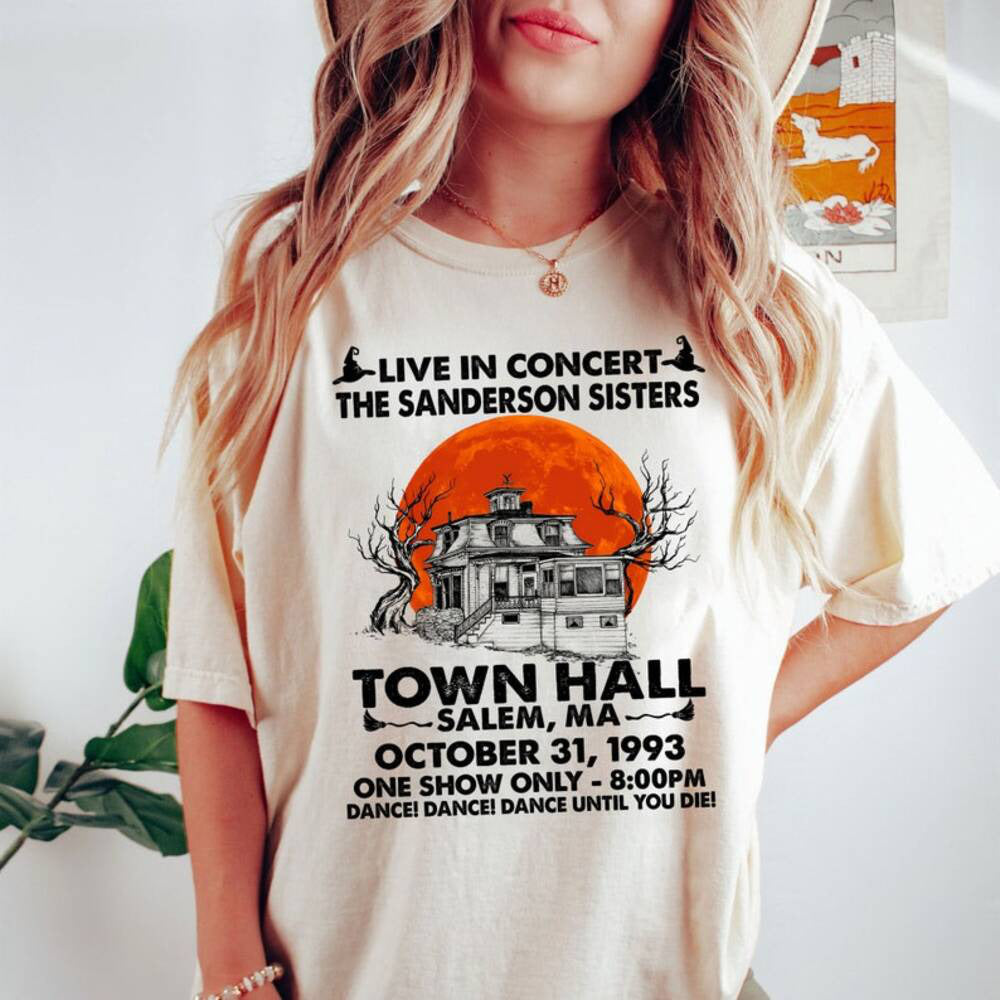 Town Hall Shirt, Sanderson Witch Museum Shirt, Hocus Pocus Shirt, Halloween Town Hall Salem Shirt,Halloween University Shirt HL23