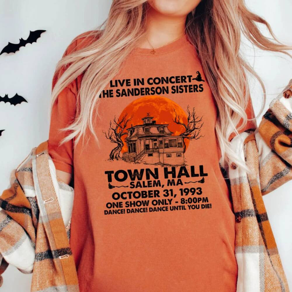 Town Hall Shirt, Sanderson Witch Museum Shirt, Hocus Pocus Shirt, Halloween Town Hall Salem Shirt,Halloween University Shirt HL23
