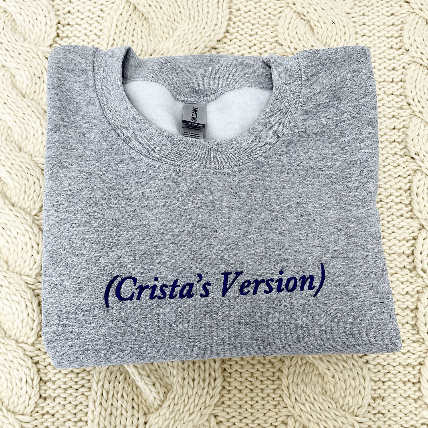 Custom Sweater Embroidery, Personalized Embroidered Sweatshirts em2