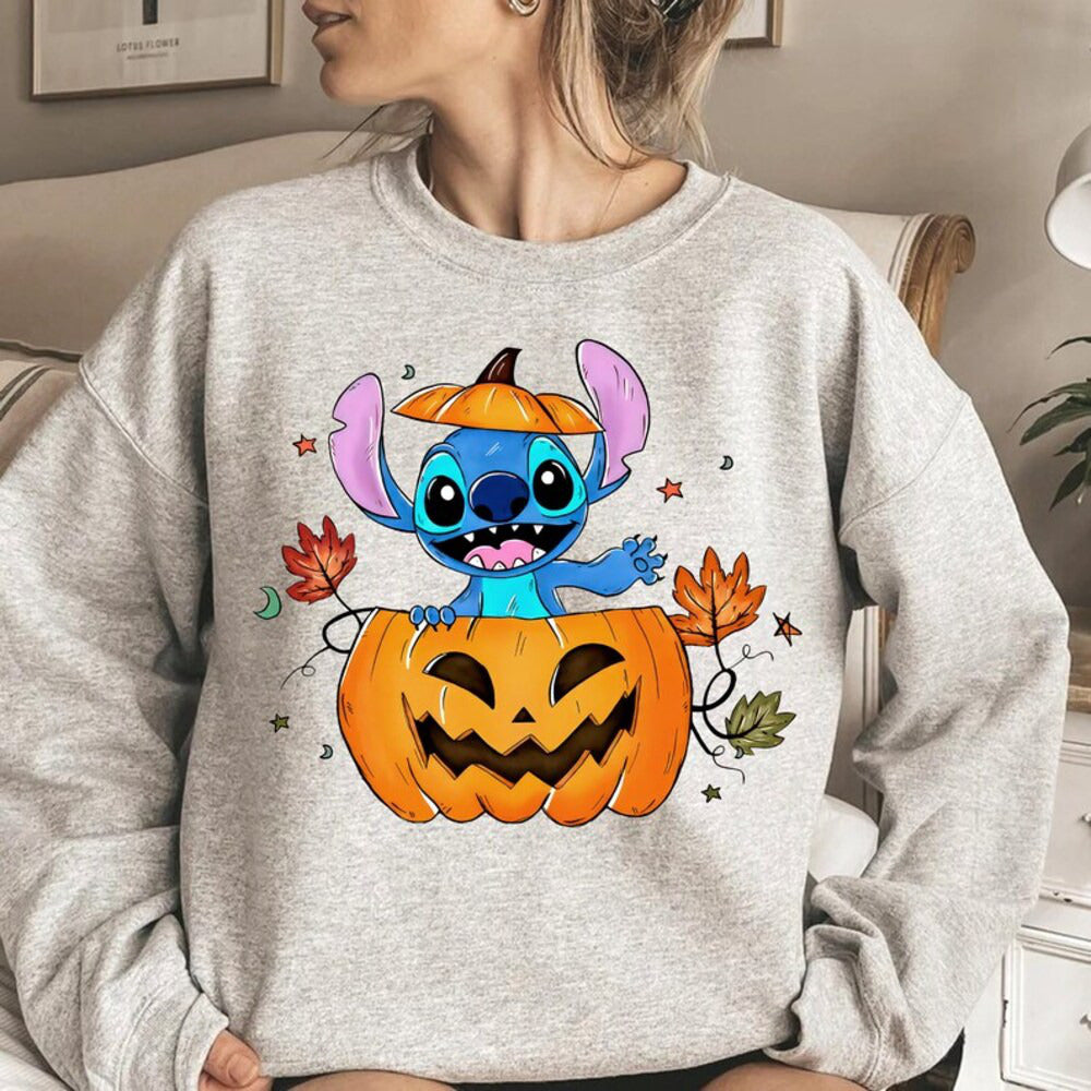 Disney Halloween Shirt, Stitch Halloween Sweatshirt, Stitch Shirt, Disney Shirt, Halloween Shirt, Disney Matching Shirts, Halloween Mickey HL23