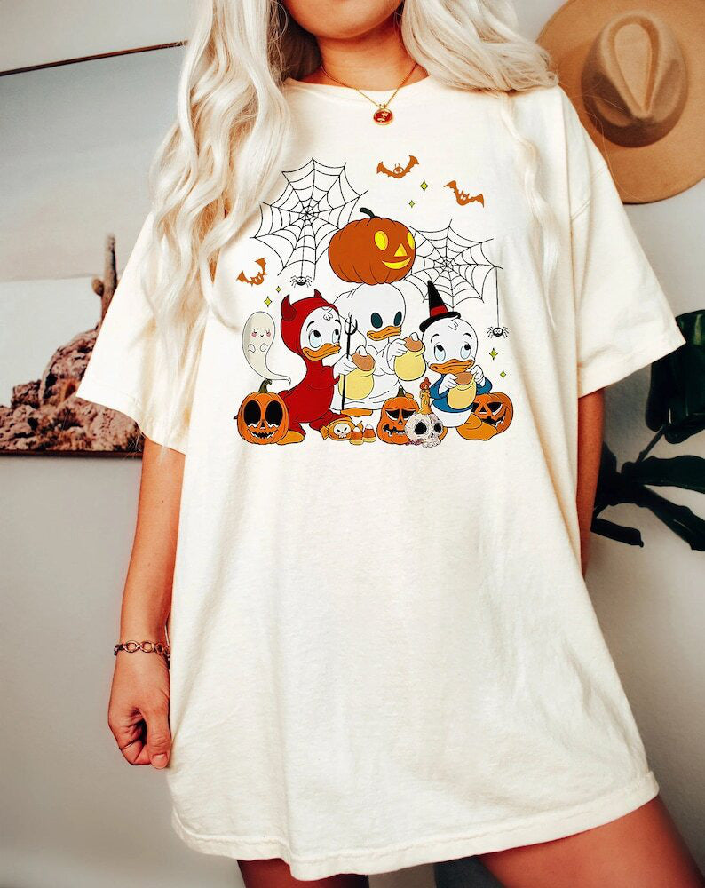 Donald Disney Halloween shirt, Halloween Sweatshirt, Disney Shirts, Disney Trip Shirts, Halloween Party 2024, Disney Halloween HL23