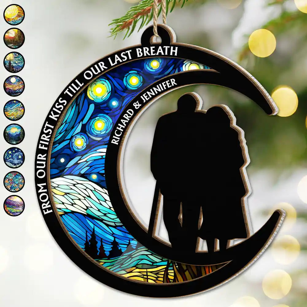 Till Our Last Breath - Personalized Suncatcher Ornament ORNA1210