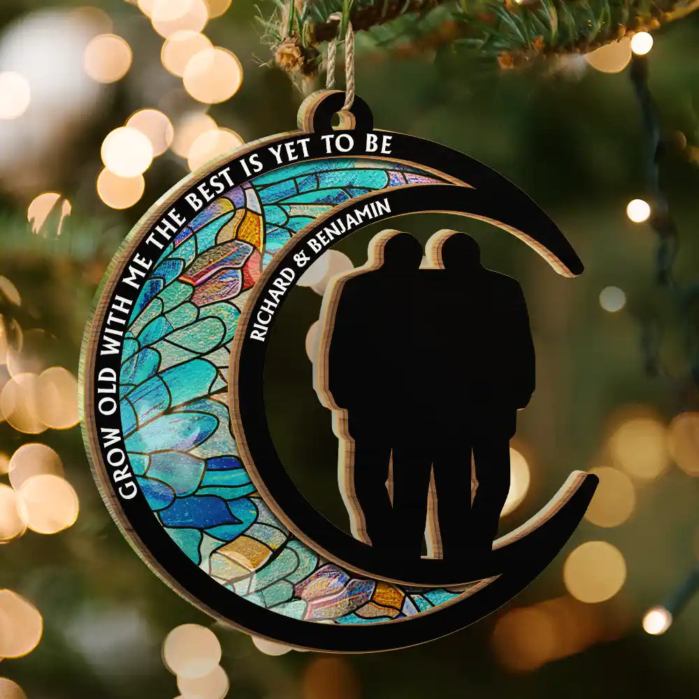 Till Our Last Breath - Personalized Suncatcher Ornament ORNA1210