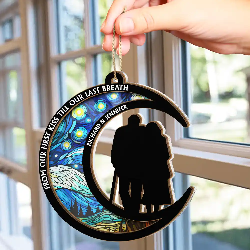 Till Our Last Breath - Personalized Suncatcher Ornament ORNA1210