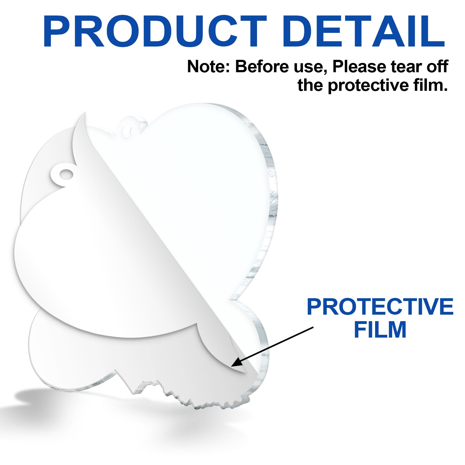 Custom Photo Cardinal The Moment Your Heart Stopped - Memorial, Christmas Gift - Personalized Custom Shaped Acrylic Ornament ORNA1210