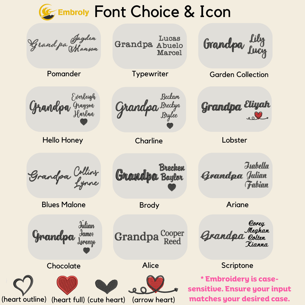 Personalized Grandpa Sweatshirt Embroidered, Grandpa EST Crewneck with Kid Name, Father's Day Gift Idea em4