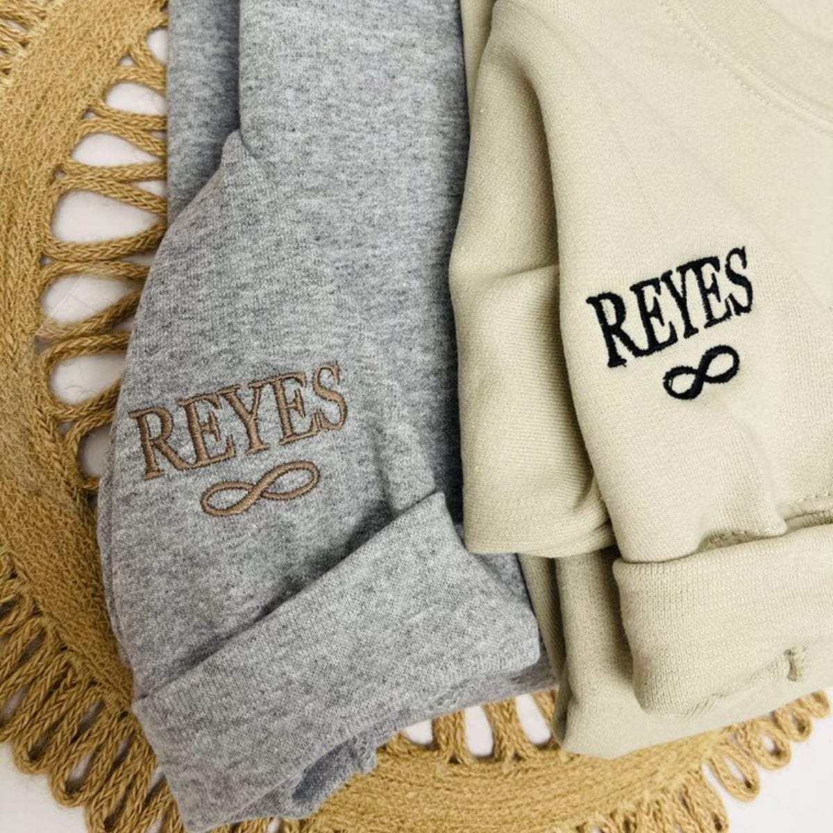 I Said Yes Sweatshirt Embroidered, Custom Mrs Sweatshirt Hoodie with Last Name em4