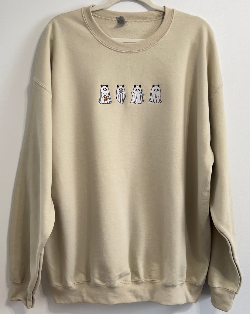 Spooky Panda Ghosts Sweatshirt EM1709S