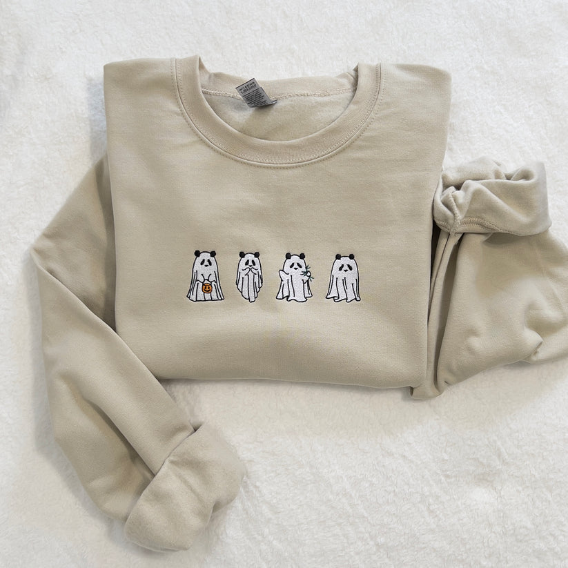 Spooky Panda Ghosts Sweatshirt EM1709S