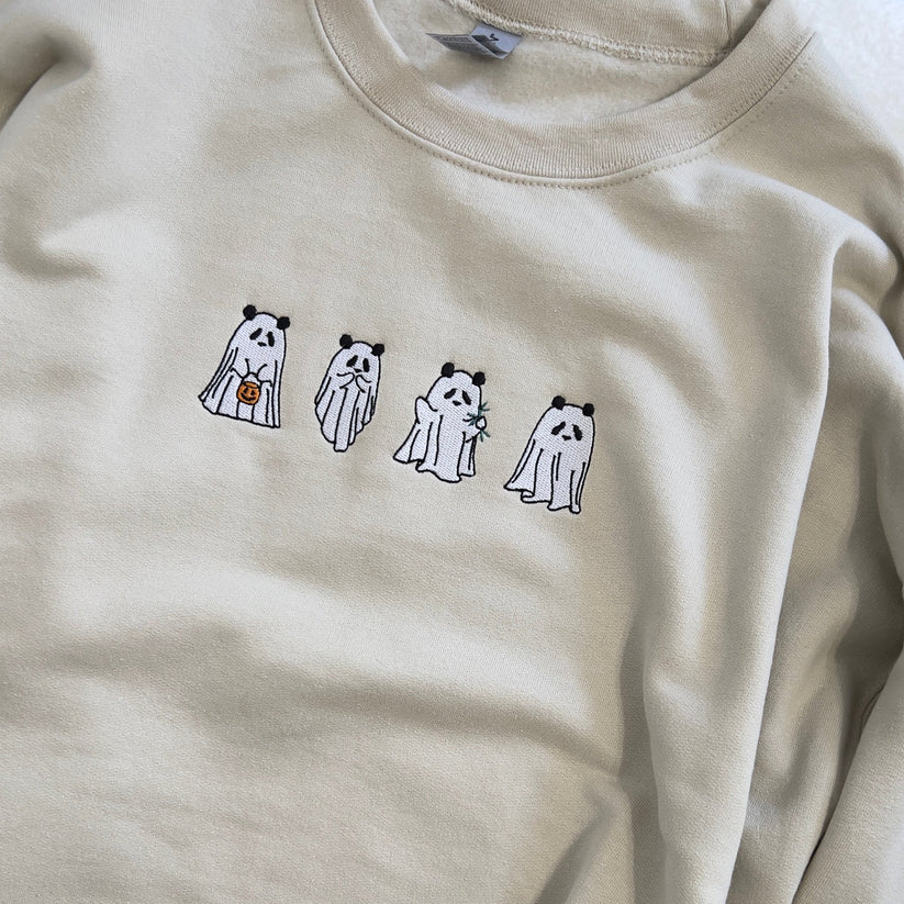 Spooky Panda Ghosts Sweatshirt EM1709S