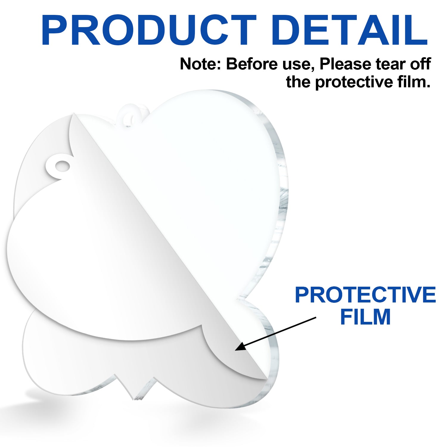 Custom Photo Always On My Mind - Memorial Gift - Personalized Custom Shaped Acrylic Ornament ORNA1210