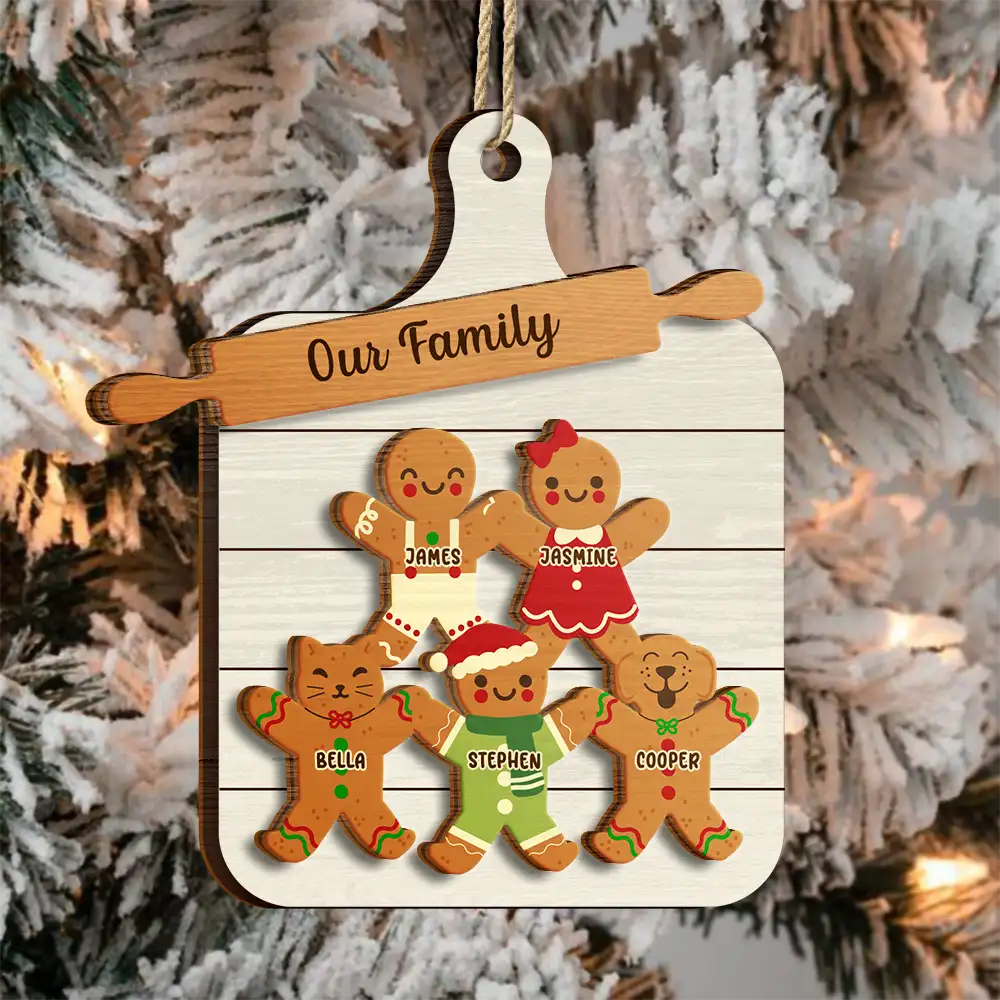 Grandma Perfect Batch Icon Cookies - Personalized 2-Layered Wooden Ornament ORNA1210