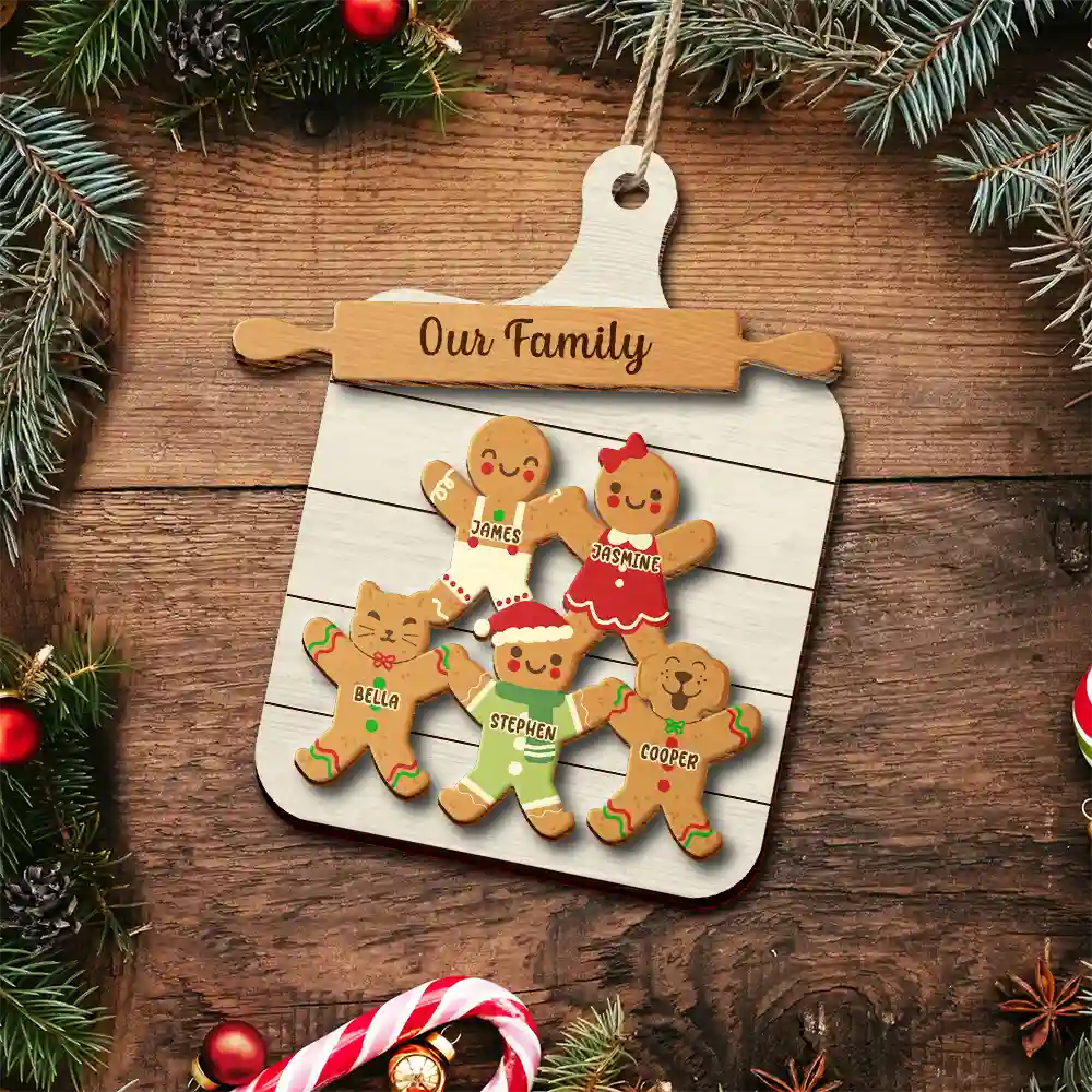 Grandma Perfect Batch Icon Cookies - Personalized 2-Layered Wooden Ornament ORNA1210