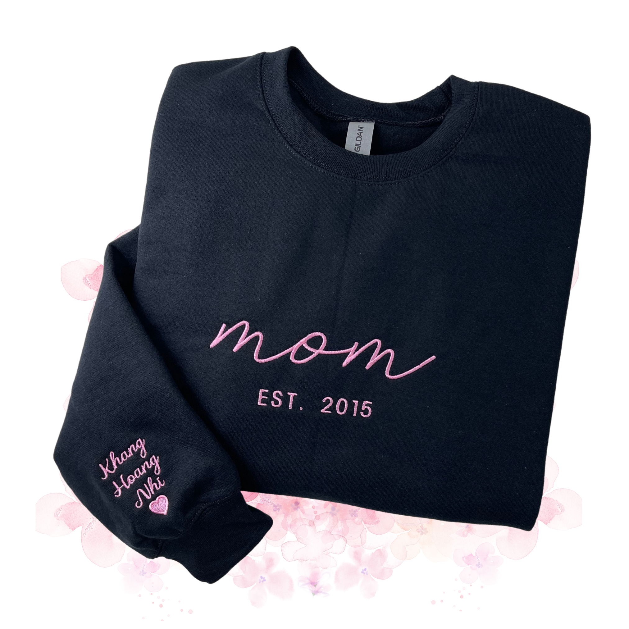 Mama EST Sweatshirt, Hoodie, Best Gift For Mother's Day 2024 EM1