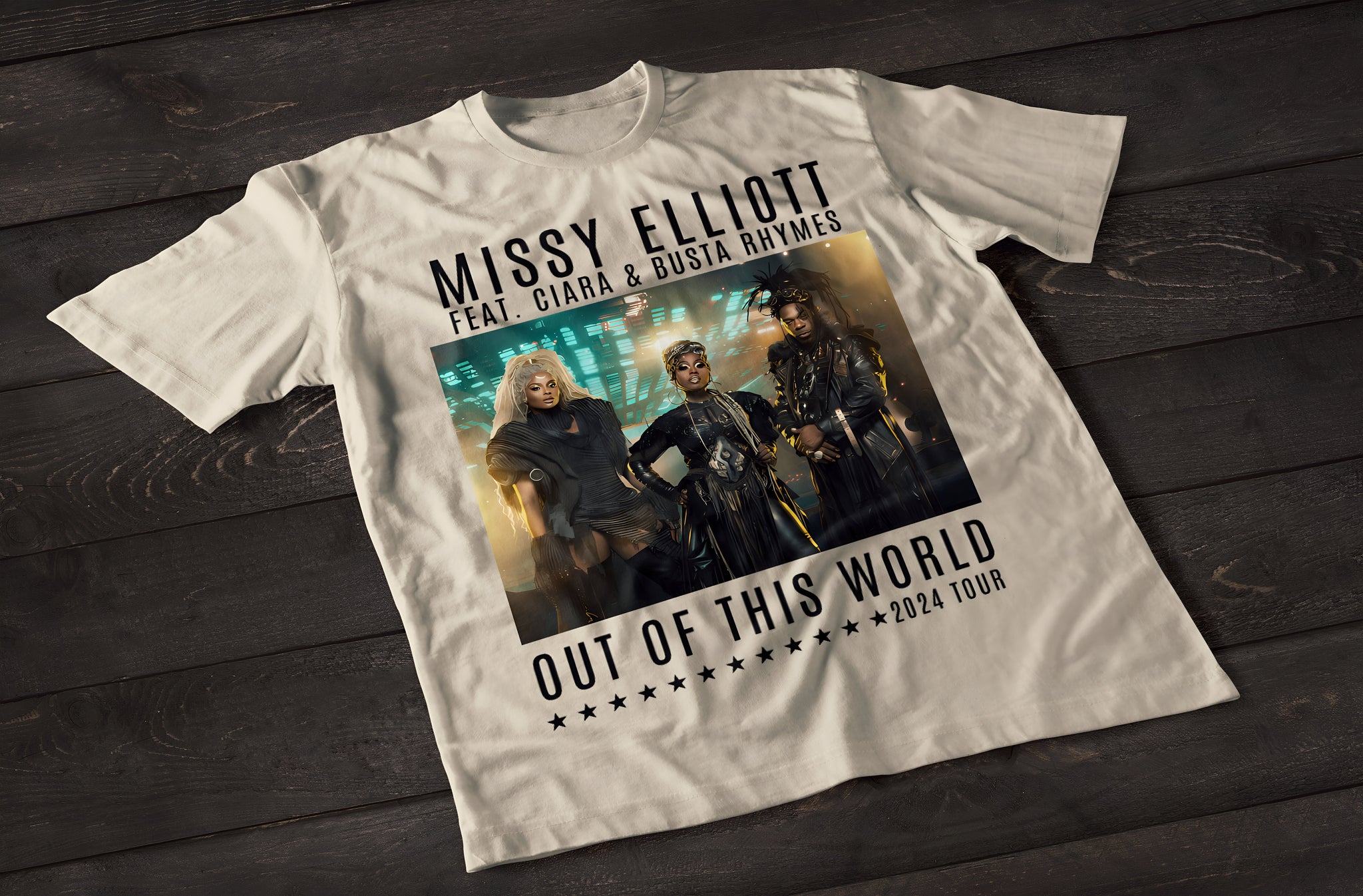 Missy Elliott Feat Ciara  Busta Rhymes 2024 Tour T-Shirt, Sweatshirt, Hoodie 4