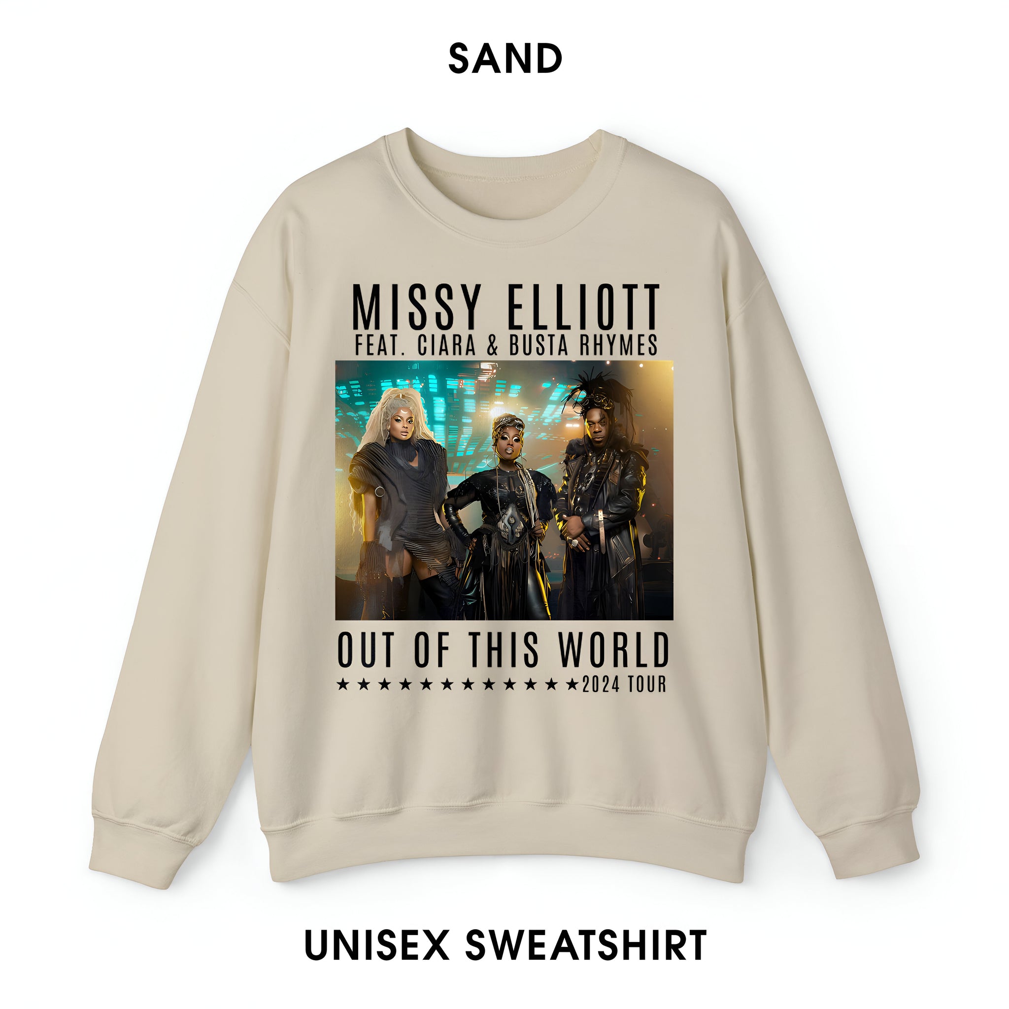 Missy Elliott Feat Ciara  Busta Rhymes 2024 Tour T-Shirt, Sweatshirt, Hoodie 4