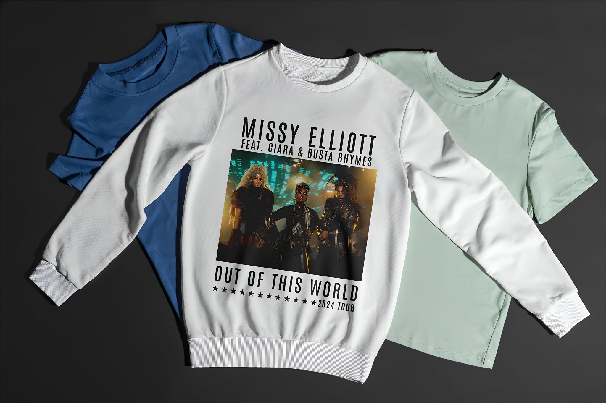Missy Elliott Feat Ciara  Busta Rhymes 2024 Tour T-Shirt, Sweatshirt, Hoodie 4