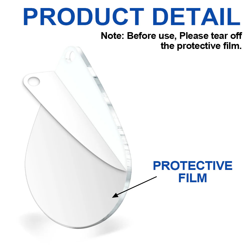 Custom Photo In Loving Memory - Personalized Custom Shaped Acrylic Ornament ORNA1210