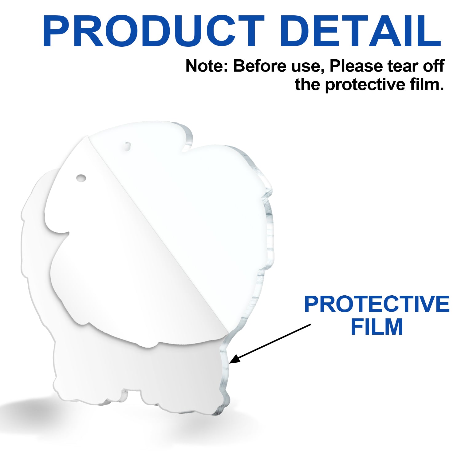 Custom Photo Always In Our Hearts - Christmas, Memorial Gift - Personalized Custom Shaped Acrylic Ornament ORNA1210