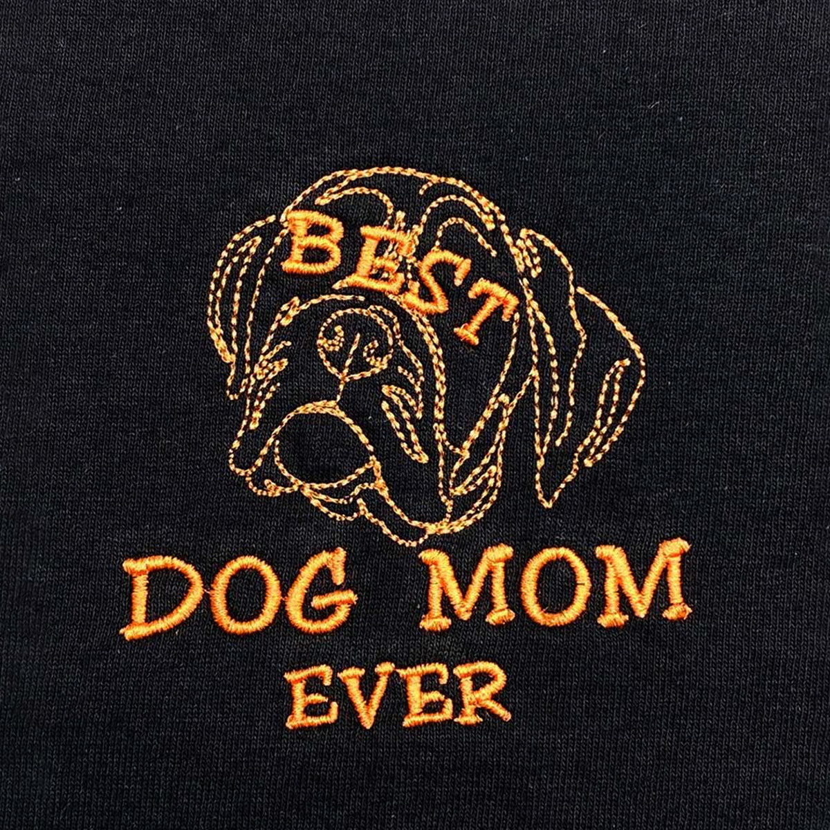 Personalized Best Boxer Dog Mom Ever Embroidered Tote Bag, Custom Tote Bag with Dog Name, Best Gifts For Boxer Lovers em3