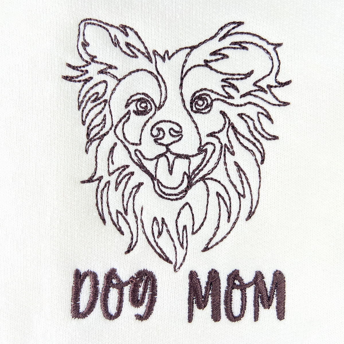Personalized Border Collie Dog Mom Embroidered Tote Bag, Custom Tote Bag with Dog Name, Best Gifts For Boxer Lovers em3