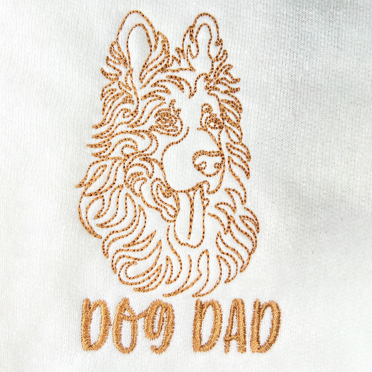 Personalized German Shepherd Dog Dad Embroidered Tote Bag, Custom Tote Bag with Dog Name, Gifts For German Shepherd Lovers em3