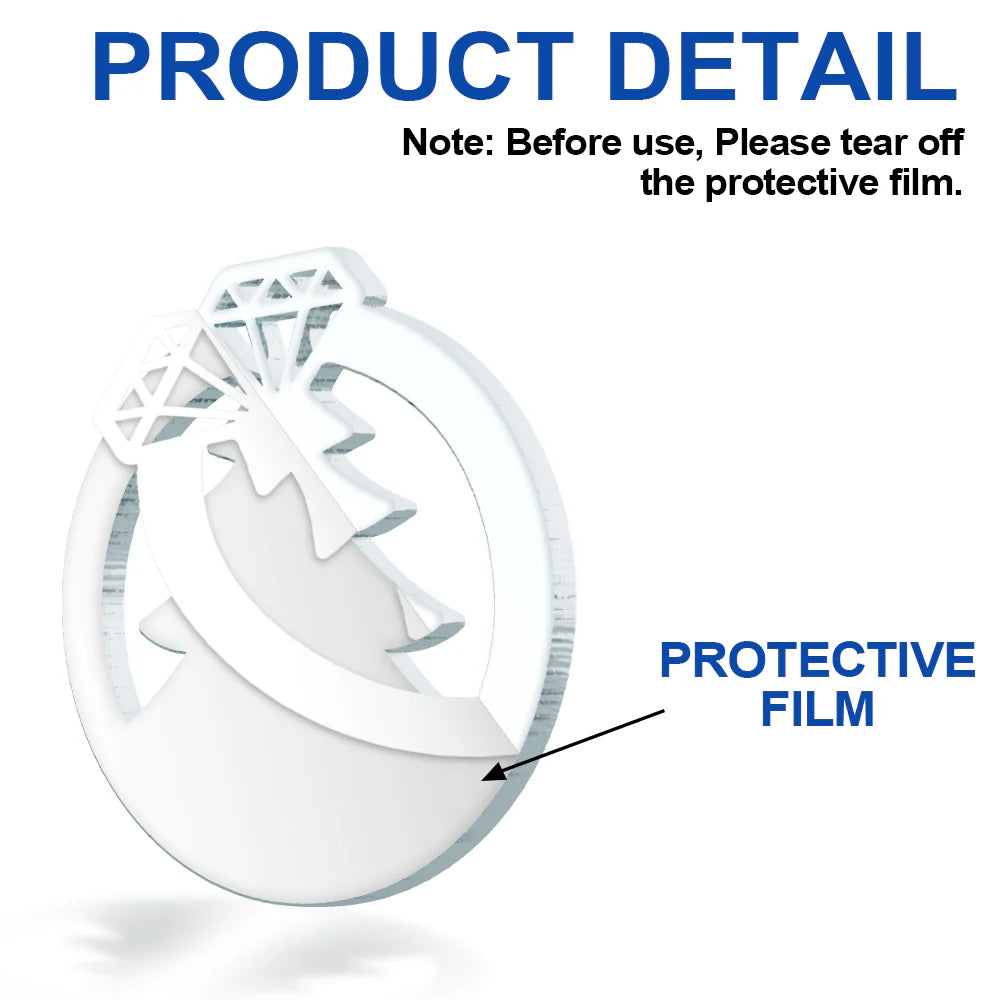 Holding Hands First Christmas Couples - Personalized Custom Shaped Acrylic Ornament ORNA1210