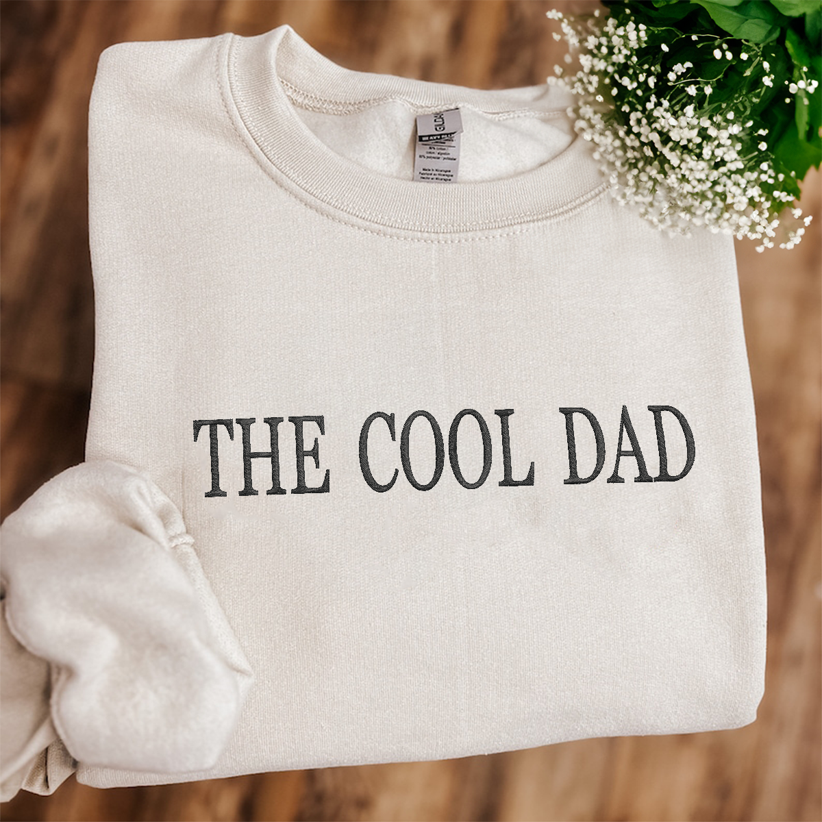 The Cool Uncle Sweatshirt, Uncle Sweatshirt Crewneck Embroidered, Best Father's Day Gifts em4