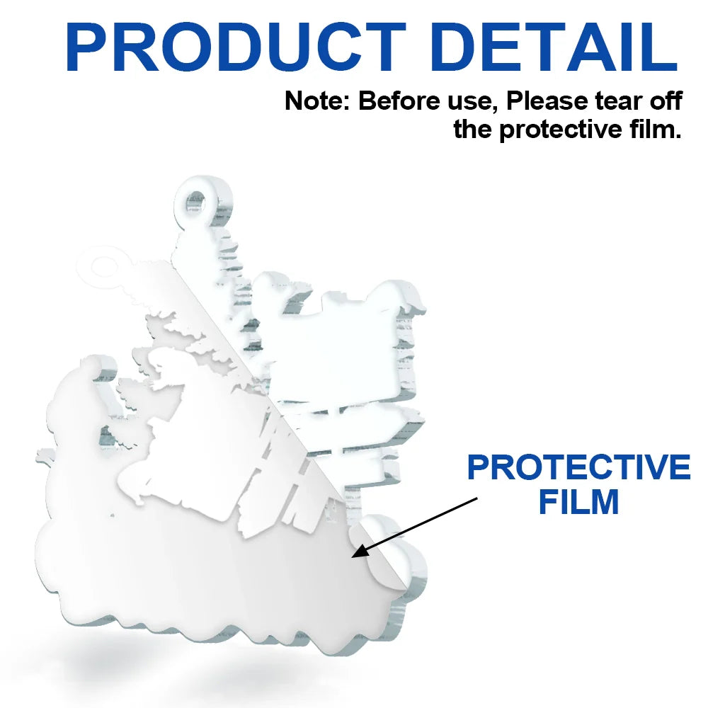 Custom Photo Our Greatest Gift - Personalized Custom Shaped Acrylic Ornament ORNA1210