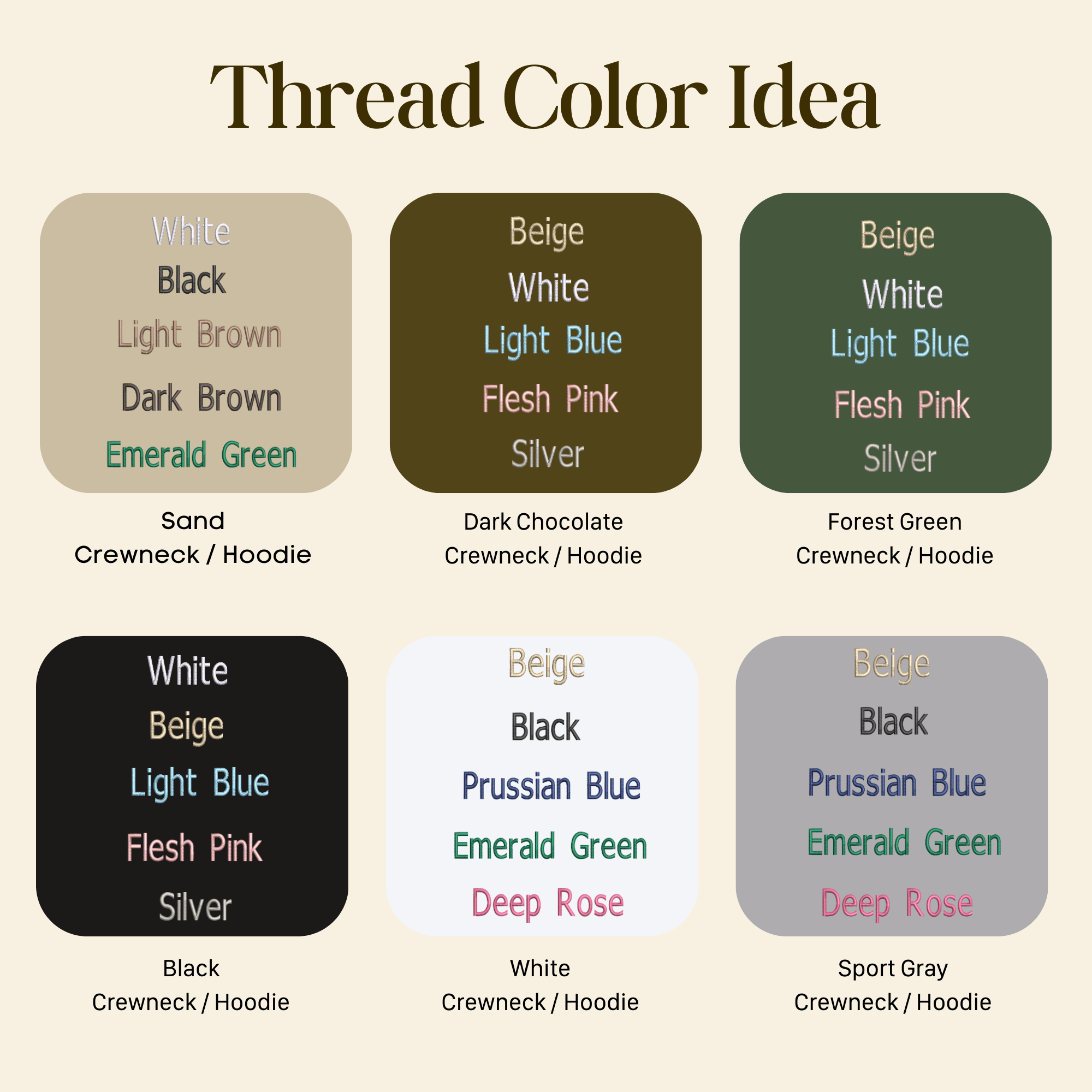 Embroidered Roman Numeral Sweatshirt, Hoodie em5