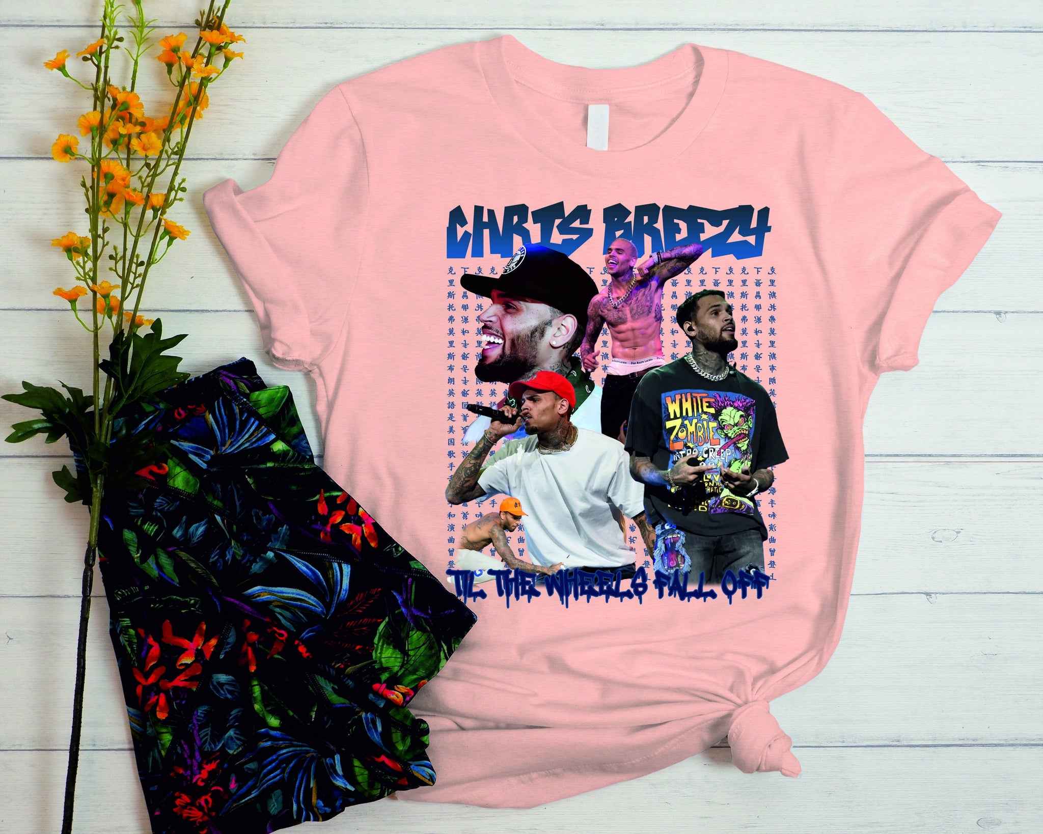 Vintage Chris Brown T-Shirt, Chris Brown Tee, Chris Brown Hip Hop Shirt, Chris Brown Homage 90s Graphic Tee, Hiphop Tee, Gift For Fan 3