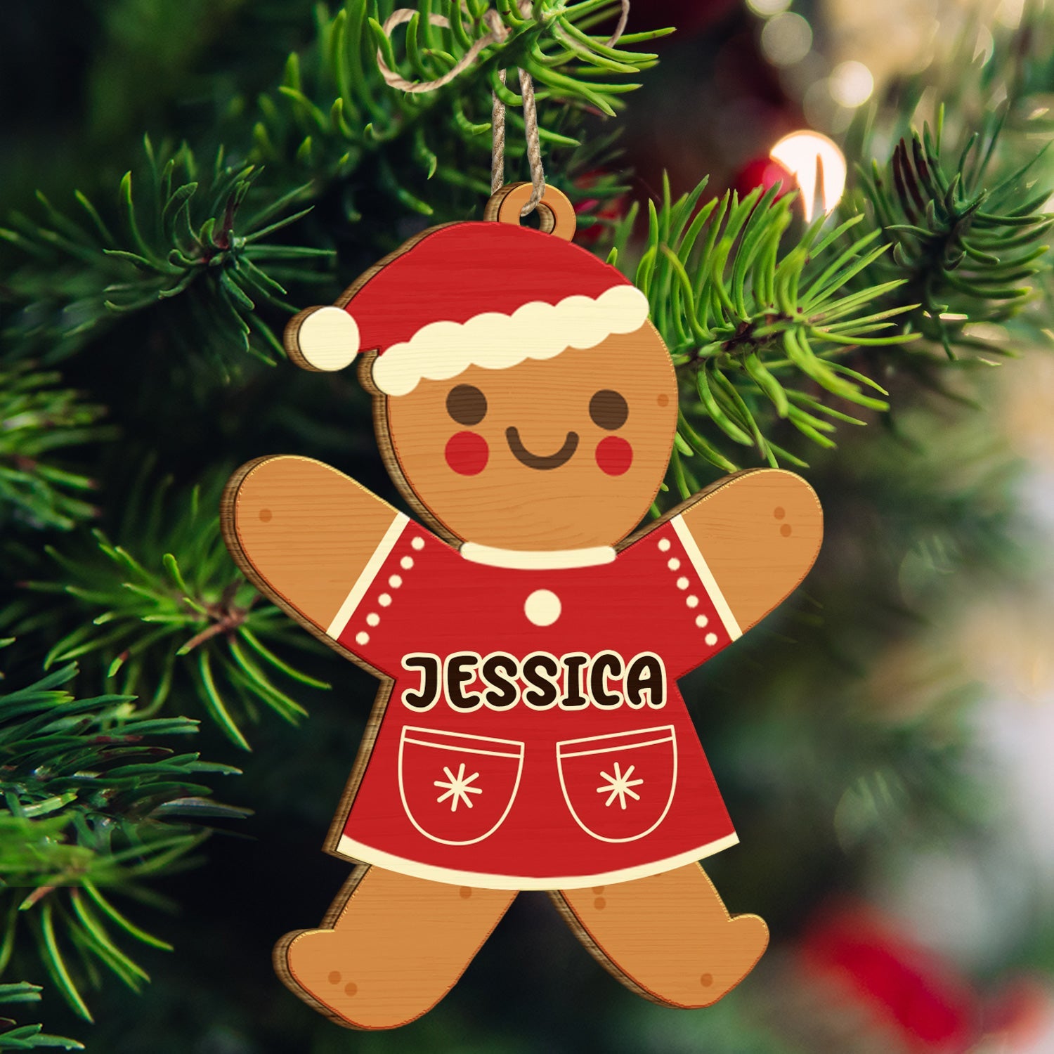 Set Family Cookies Perfect Batch Color - Christmas Gift For Parents, Grandparents, Pet Lovers - Personalized Wooden Cutout Ornament ORNA1210