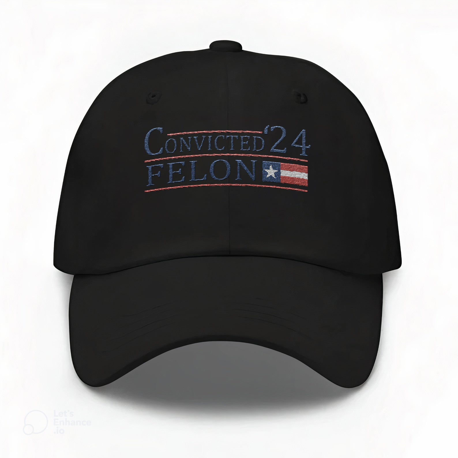 Convicted 24 Felon Embroidered Hat #1 Tu4