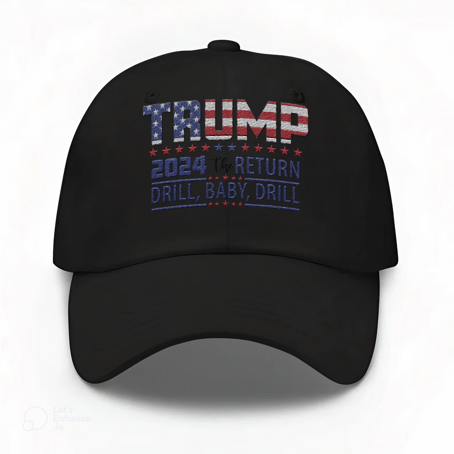 Trump Return Drill Embroidered Hat #2 Tu4