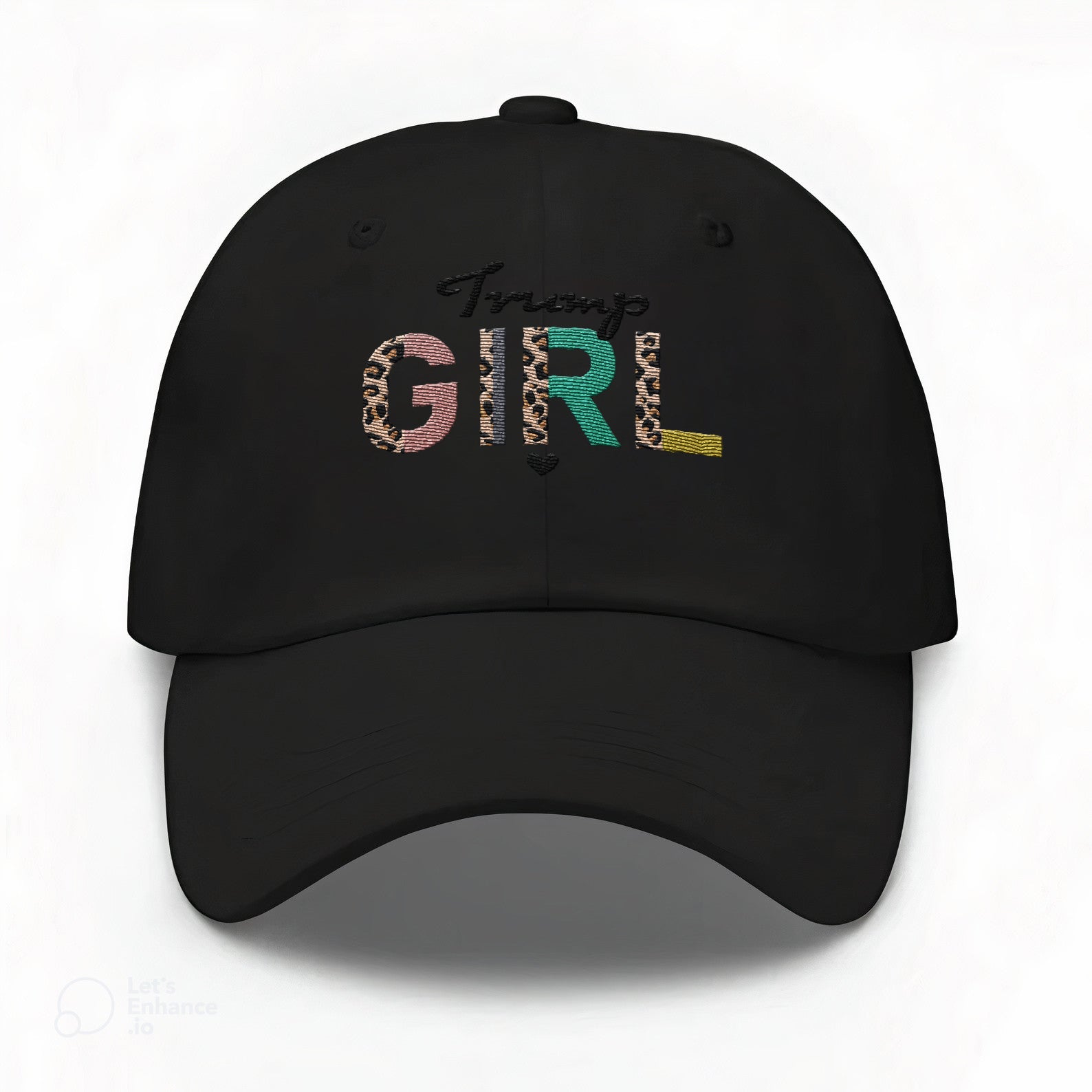 Trump Girl Embroidered Hat #7 Tu4