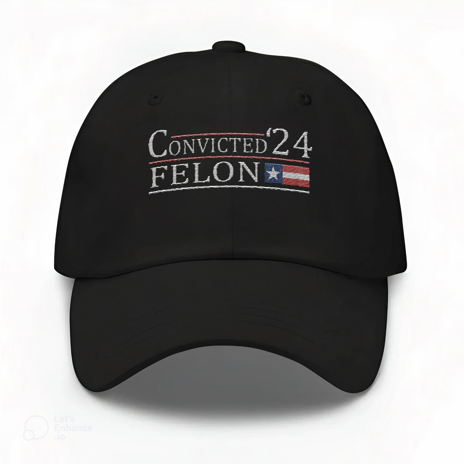 Convicted 24 Felon Embroidered Hat #14 Tu4